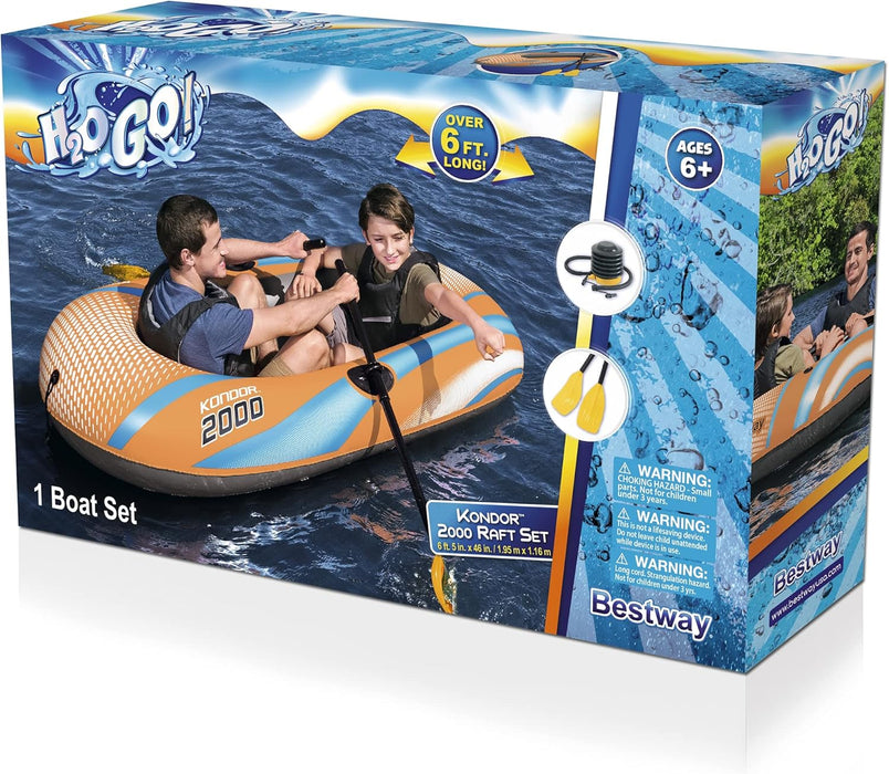 2 Person Hydro-Force Raft