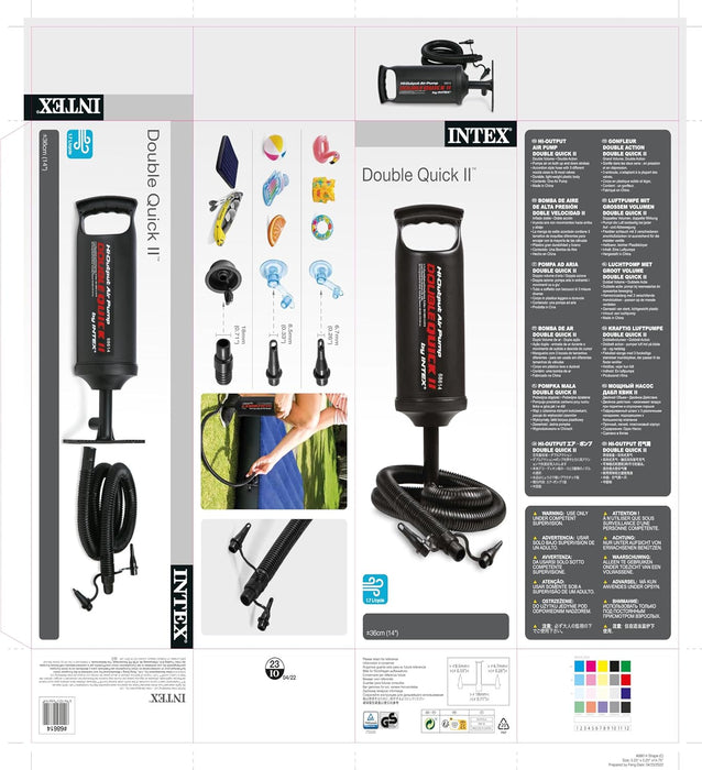 Intex 14” High Output Hand Pump