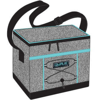 Qwave Insulated 12 Can 2-Tone Cooler