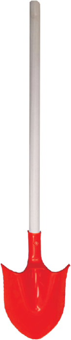 Bluewater Beach 28" Kids Toys Wood Handle Sand Shovel | Colorful Tool Set Addition