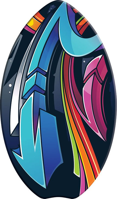 30" Bluewater Beach Wooden Skimboard (4 Styles) | Free Board Wax